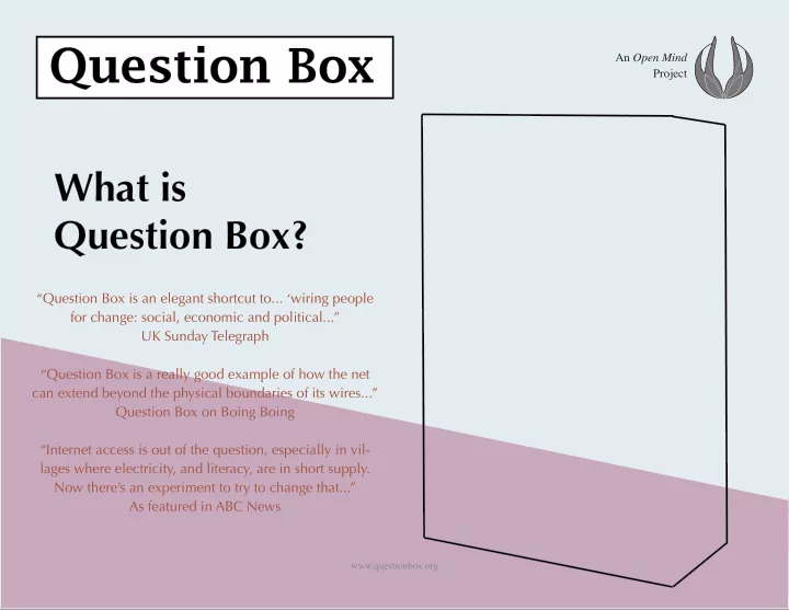 question box