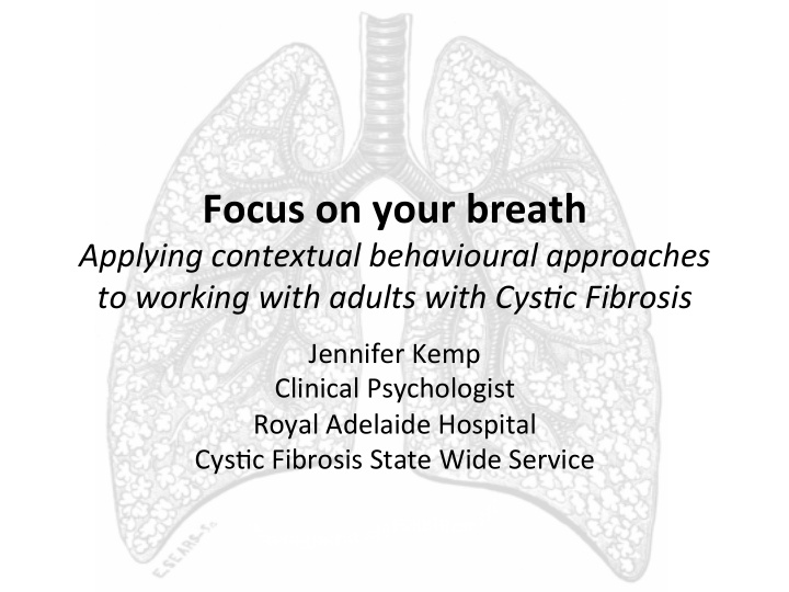 focus on your breath