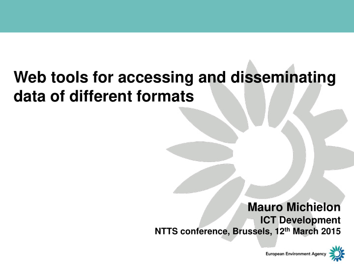 mauro michielon ict development ntts conference brussels