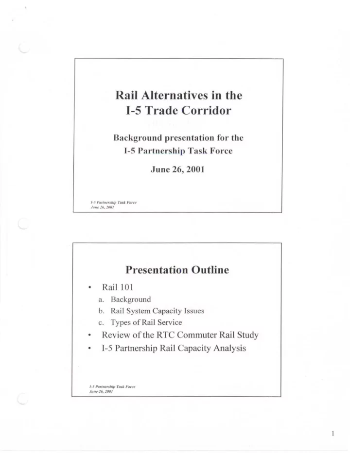 1 5 trade corridor