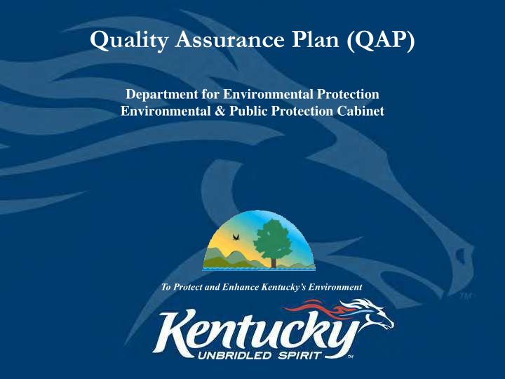 quality assurance plan qap