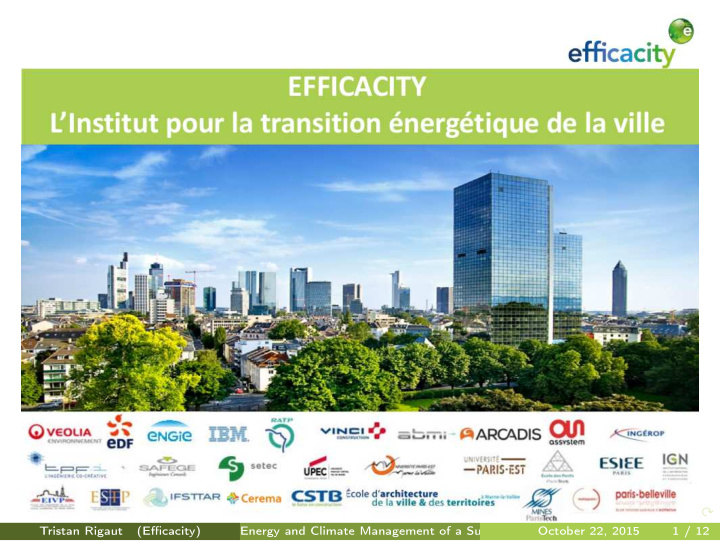 tristan rigaut efficacity energy and climate management