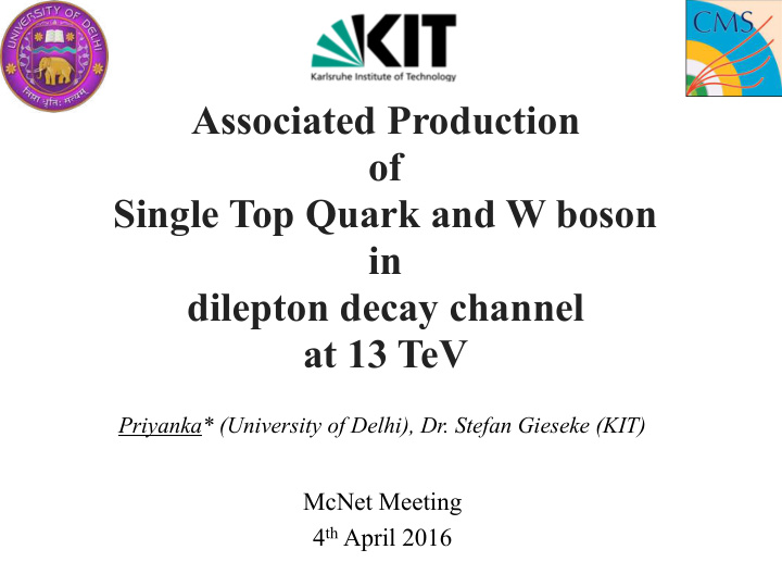 associated production of single top quark and w boson in