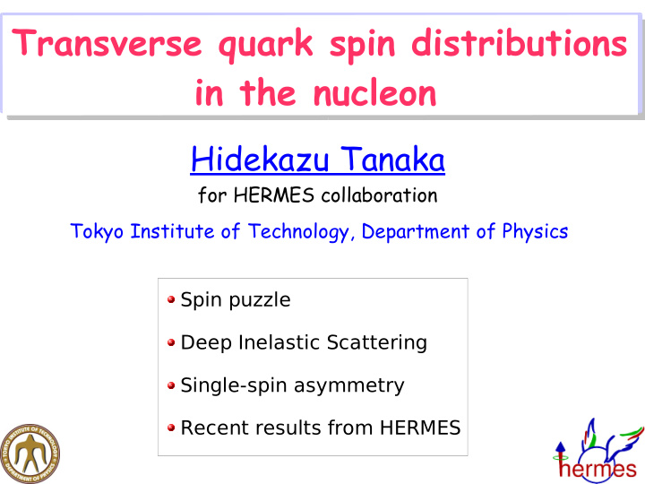transverse quark spin distributions in the nucleon