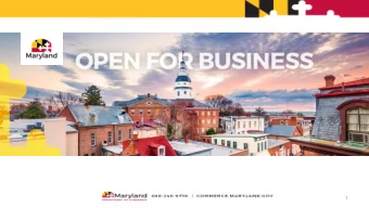 1  The Department of Commerce, Office of Finance Programs (OFP) provides the business community