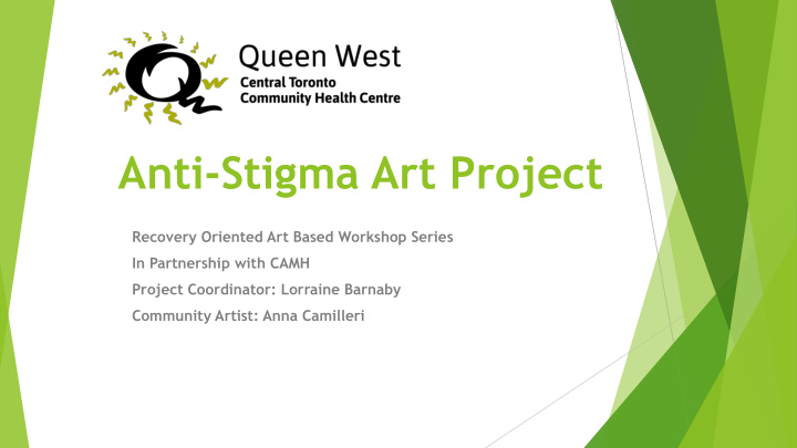 anti stigma art project