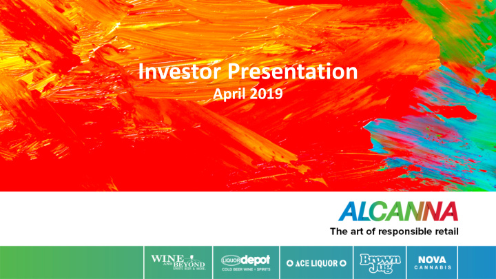 investor presentation