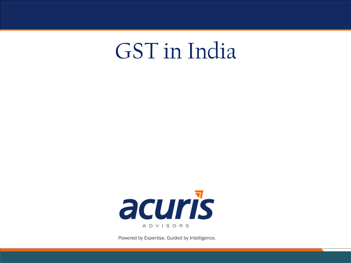 gst in india understanding gst current indirect taxes in