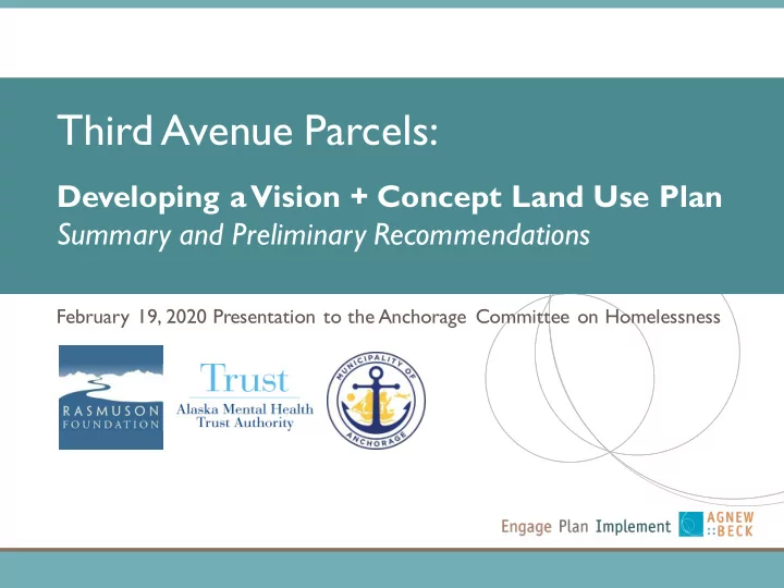 third avenue parcels