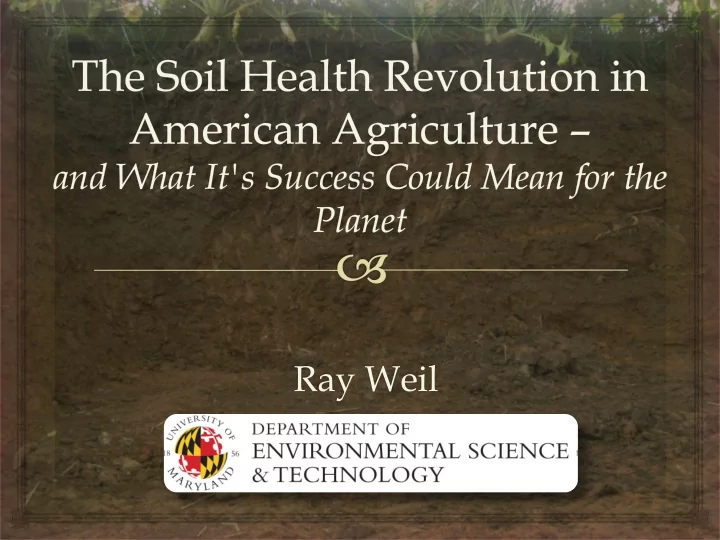 ray weil main points