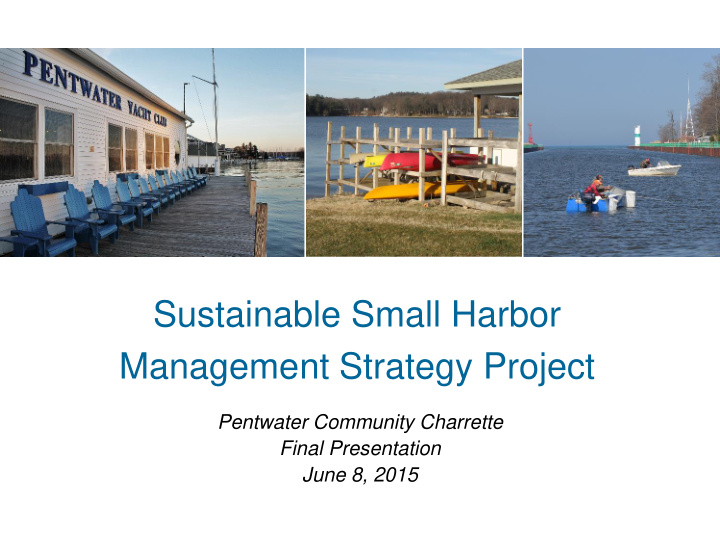 sustainable small harbor management strategy project