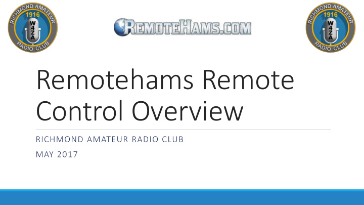 remotehams remote