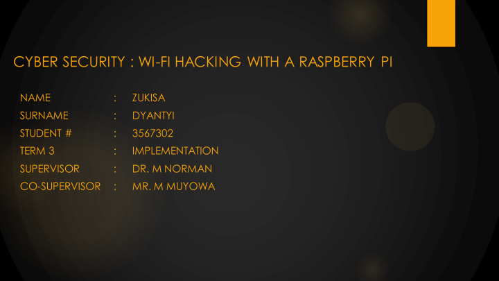 cyber security wi fi hacking with a raspberry pi