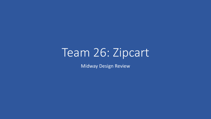 team 26 zipcart