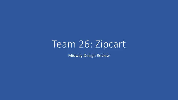 team 26 zipcart