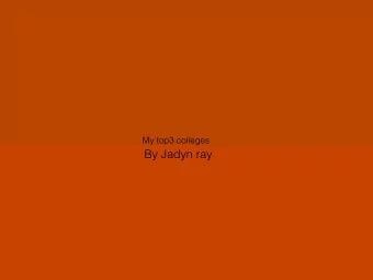 By Jadyn ray  What I want to major in  What I want to major in is sports  manegment  I want to