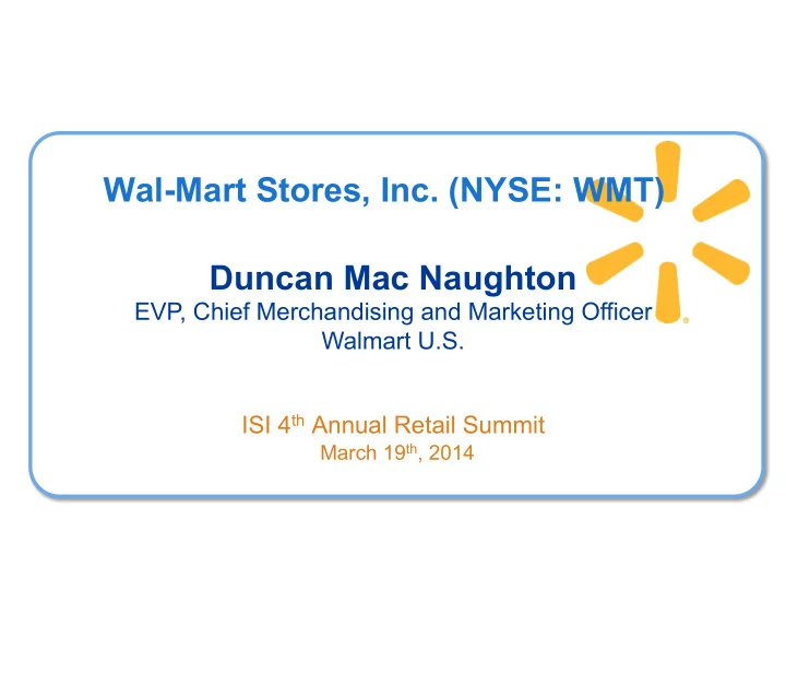 wal mart stores inc nyse wmt