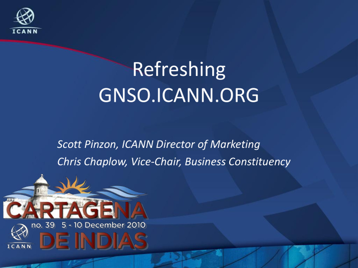 refreshing gnso icann org