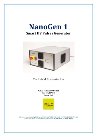 I. Table of Contents 2  I. Table of Contents