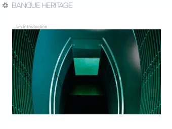 ... an Introduction  CONTENTS  1.  Wealth Architects, Guiding Principles &amp; Vision  3  2. Our