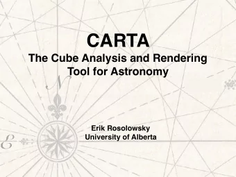 N  Erik Rosolowsky  E  University of Alberta  Erik Rosolowsky  Gregory Sivakoff  Jeff Taylor  Alex