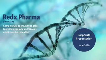 Presentation  June 2020  Disclaimer  The information contained in this presentation is being