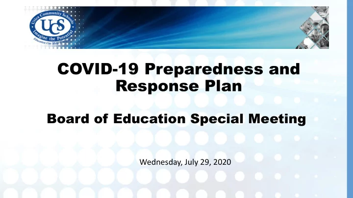 response plan