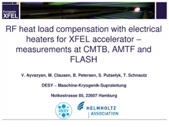 Stability requirement on pressure  Measurements at CMTB, AMTF and  Flash  accelerator