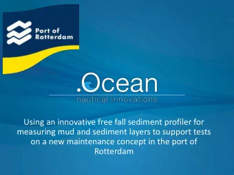 Rotterdam  1  Port of Rotterdam    Surface of dredging areas: 3.155 ha (30 km)