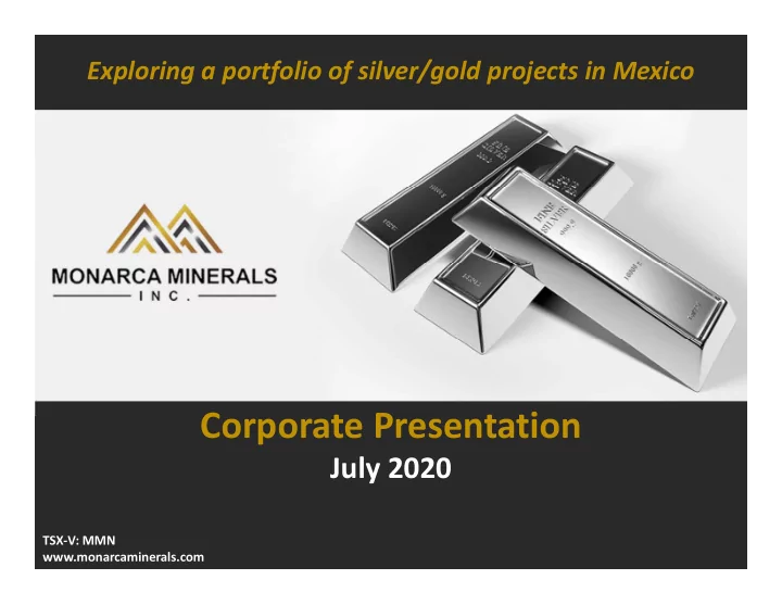 corporate presentation
