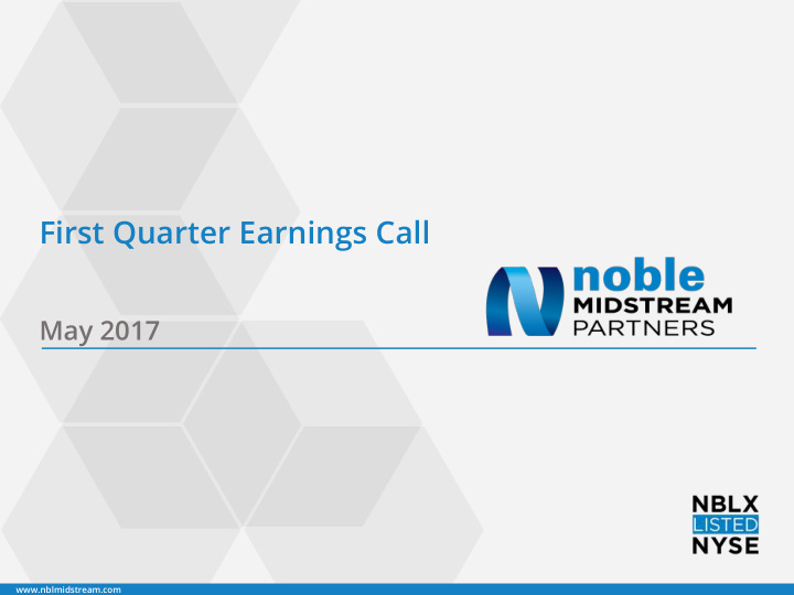 first quarter earnings call