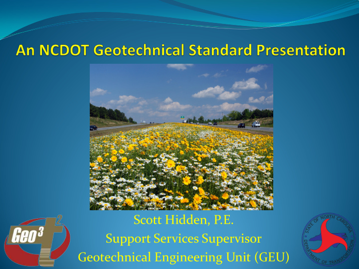 scott hidden p e support services supervisor geotechnical