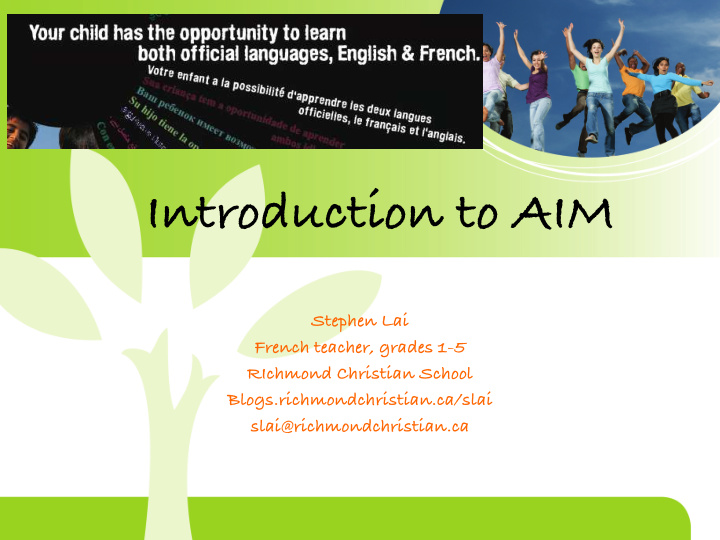 introduction to aim