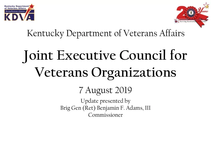 veterans organizations