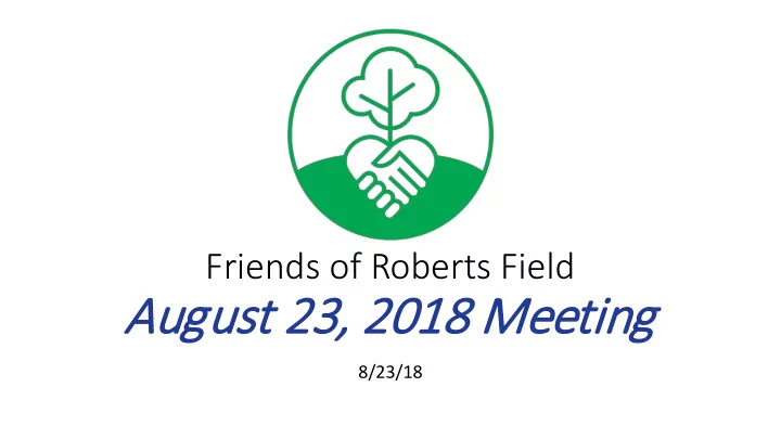 august 23 t 23 2018 2018 meeti ting