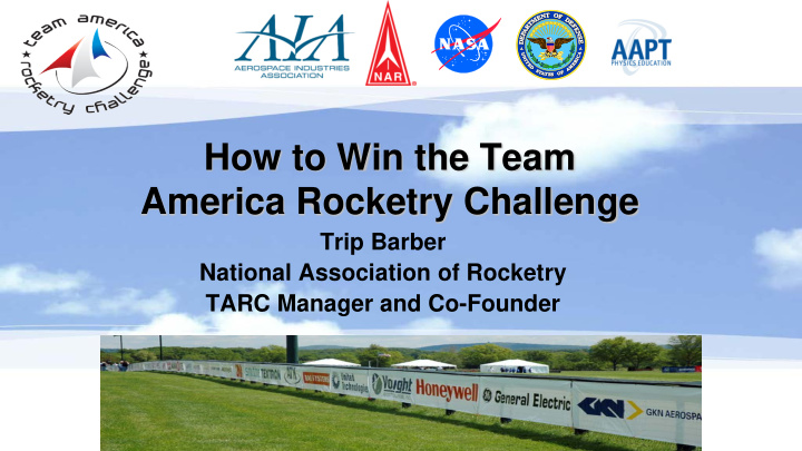 how to win the team america rocketry challenge