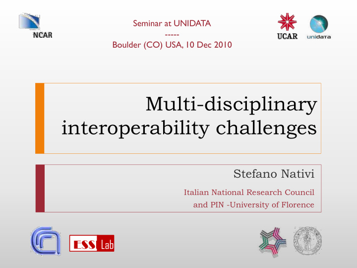 interoperability challenges