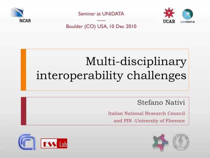 interoperability challenges