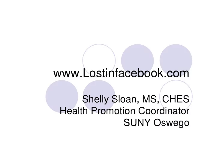 lostinfacebook com