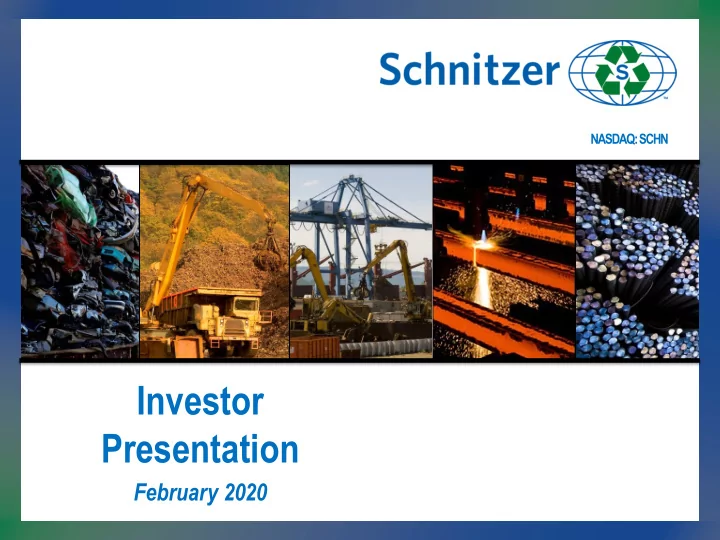 investor presentation