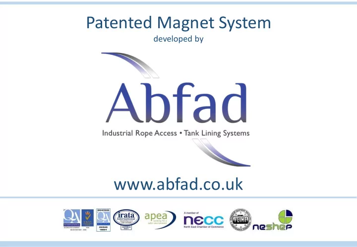 patented magnet system
