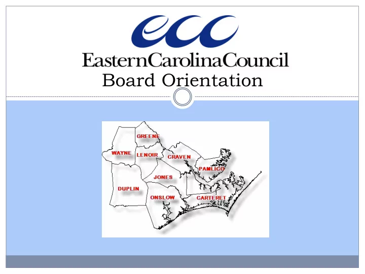board orientation