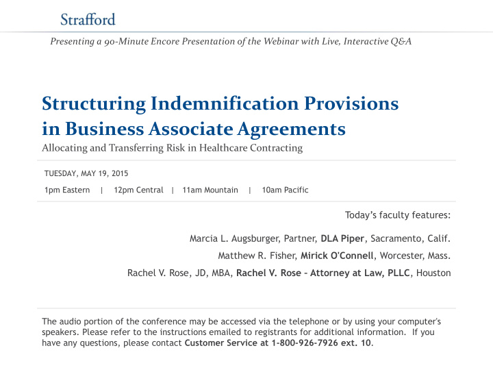 in business associate agreements