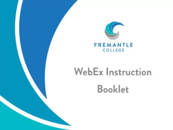 How to log into your  email and use WeBex  Key items you need: Your username is