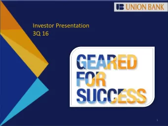 00000000000000000000000000000  000  1  Vision  We are geared to  deliver a bold new  world  Our