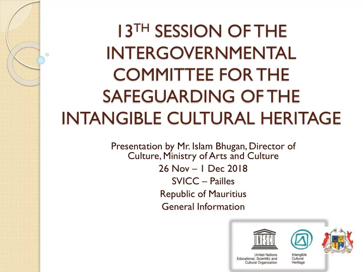 intergovernmental