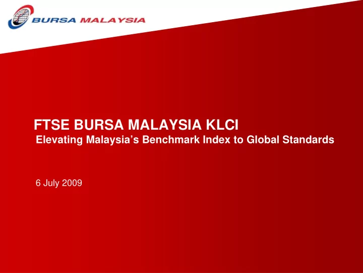 ftse bursa malaysia klci