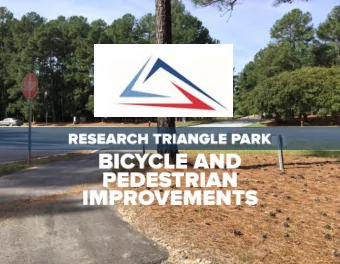 A  B  Existing Condition: no  striped crosswalk on  NC 54 and no curb  ramps.  Improvement: