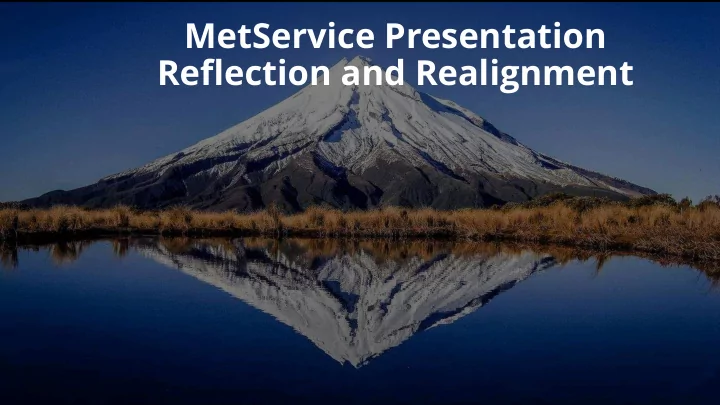 reflection and realignment aviation services review