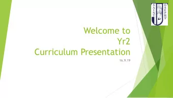 Yr2  Curriculum Presentation  16.9.19  Meet the staff  2P  2R  2G  Mrs Partington  Miss Roux  Mrs
